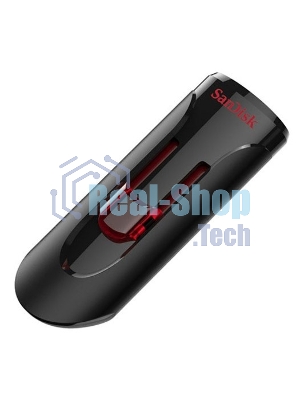 Флешка USB Sandisk CZ600 Cruzer Glide (SDCZ600-032G-G35), 32Gb, USB 3.0, R/W 100/20, черный