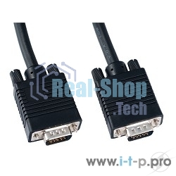 Кабель PERFEO Кабель VGA/SVGA вилка - VGA/SVGA вилка, с ф/фильтрами, 1,8 м. (V7001)