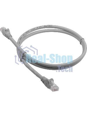 Патч-корд LANMASTER LSZH UTP cat.6, 3.0 м, серый