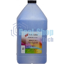 Тонер Static Control OKIUNIV3-1KG-C голубой флакон 1000гр. для принтера Oki C3300N/5500