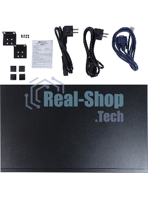 Коммутатор ORIGO Managed L3 Switch 24x1000Base-X SFP, 4x10Gbase-X SFP+, RJ45 Console, 19