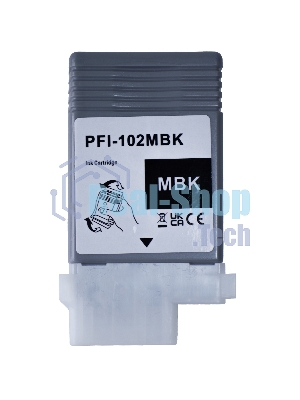 Картридж струйный Sakura 0894B001 (PFI-102MBK) для Canon, черный матовый, 130 мл.