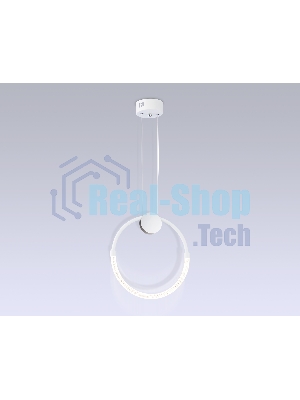 Светильник Ambrella light FL10592 WH/CH белый/хром 4200K 11W 305*20*1000 (Без ПДУ)