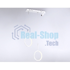 Светильник Ambrella light FL5272/2+1 WH белый 38W 3000K/4200K/6400K+4200K 500*90*1200 (ПДУ ИК)