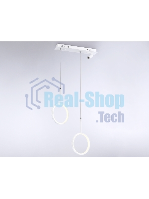 Светильник Ambrella light FL5272/2+1 WH белый 38W 3000K/4200K/6400K+4200K 500*90*1200 (ПДУ ИК)