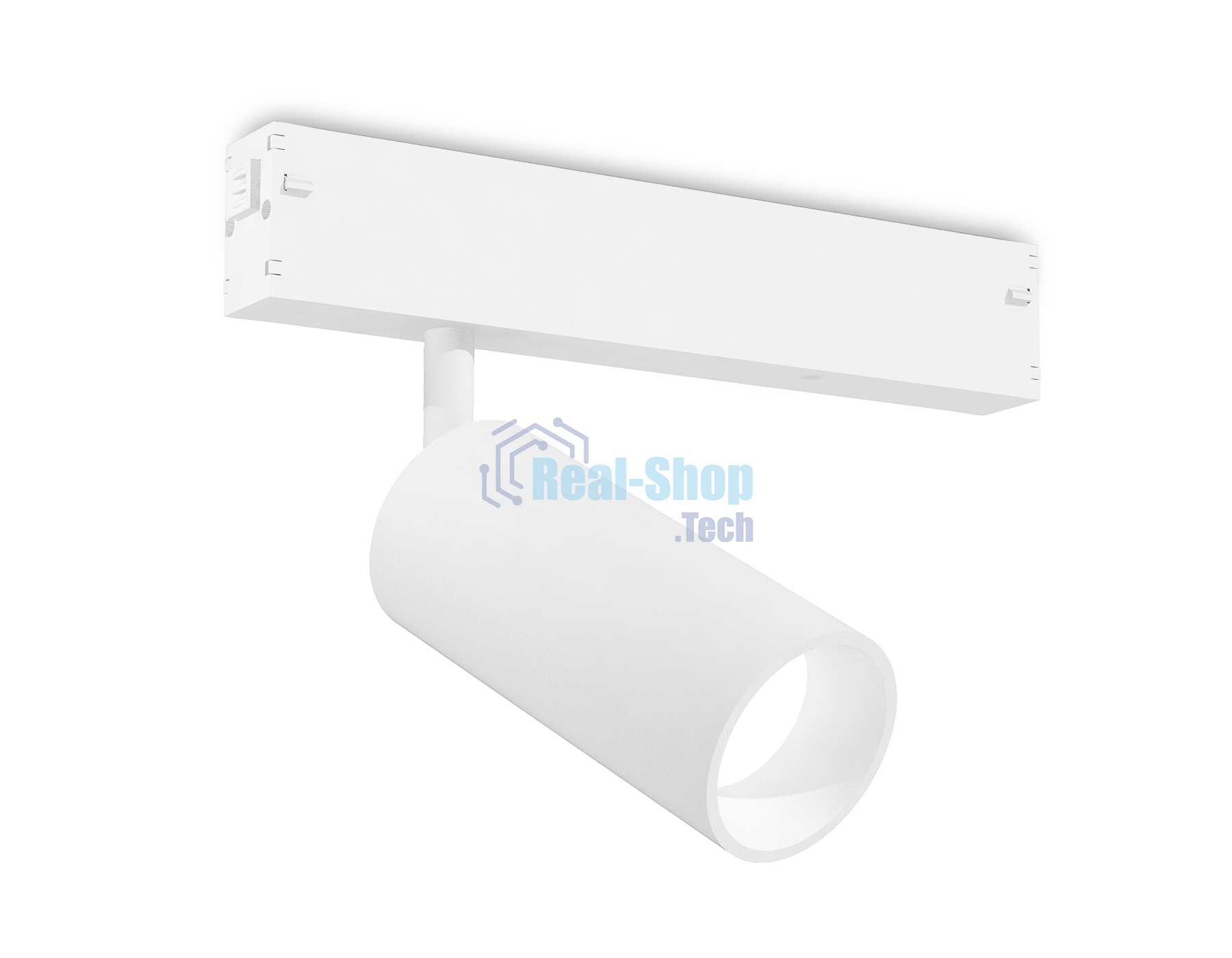 Светильник светодиодный трековый для шинопровода Magnetic Ambrella light GL1615 WH белый IP20 12W 4000K 220V 36° D45*100 (Без ПДУ)