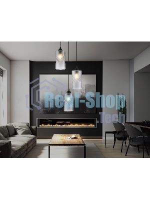 Светильник Ambrella light TR3414/3 BK черный E27/3 max 60W D320*1000