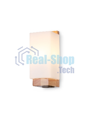 Светильник Ambrella light TR83122 LW/FR светлое дерево/белый матовый E27 max 40W 250*125*100