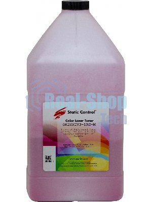 Тонер Static Control OKIUNIV3-1KG-M пурпурный флакон 1000гр. для принтера Oki C3300N/5500