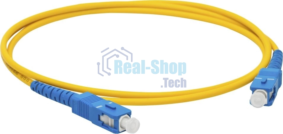 Патч-корд LANMASTER LAN-2SC-2SC/SU-3.0 2x9/125 OS1/OS2 SC-SC 3м LSZH оранжевый