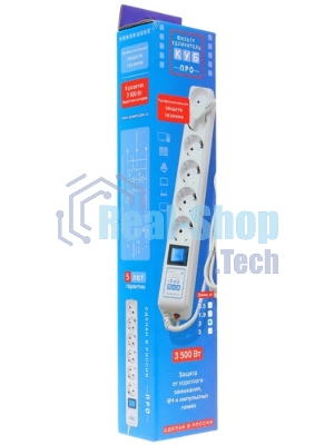 Фильтр-удлинитель Power Cube PRO, 3,0 м, LC контур, 16А/3,5 кВт