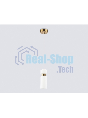 Светильник Ambrella light LH56122 BS/FR латунь/белый матовый E14 max 40W D65*1500