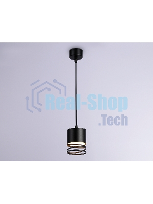Светильник подвесной TN71109 BK черный GX53 max 12W D82*1135