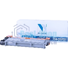 Картридж NVPrint совместимый Brother TN-2375T для HL-L2300DR L2340DWR 2360DNR/2365DWR/DCP-L2500DR/2520DWR/2540DNR/2560DWR/MFC-L2700DWR/2720D/2740D (2600k)