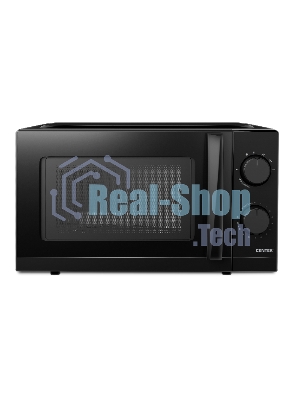 Микроволновая печь Centek CT-1571 черный, 20 л, 700 Вт, переключатели - поворотный механизм