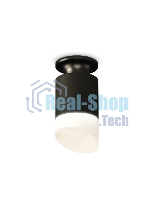 Светильник Ambrella Light XS6302112 SBK/PBK/FR черный песок/черный полированный/белый матовый MR16 GU5.3 (N6902, C6302, N6256)