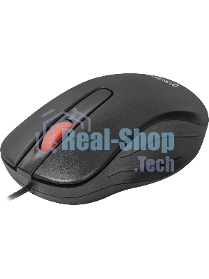Мышь проводная Defender Point MM-756 черный, 1000 dpi, USB, кнопки - 3