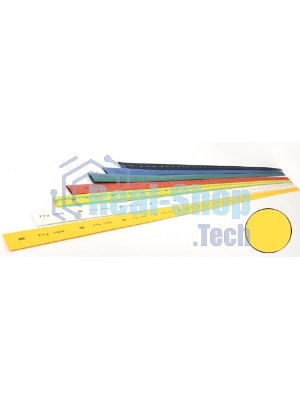 Термоусадочная трубка ТТУ 6/3 желтая 1 м UDRS-D6-1-K05 IEK
