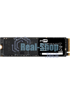 Накопитель SSD PC PET PCPS256G3, 256GB, PCIe 3.0 x4, M.2 2280, NVMe, R/W 1800/1000