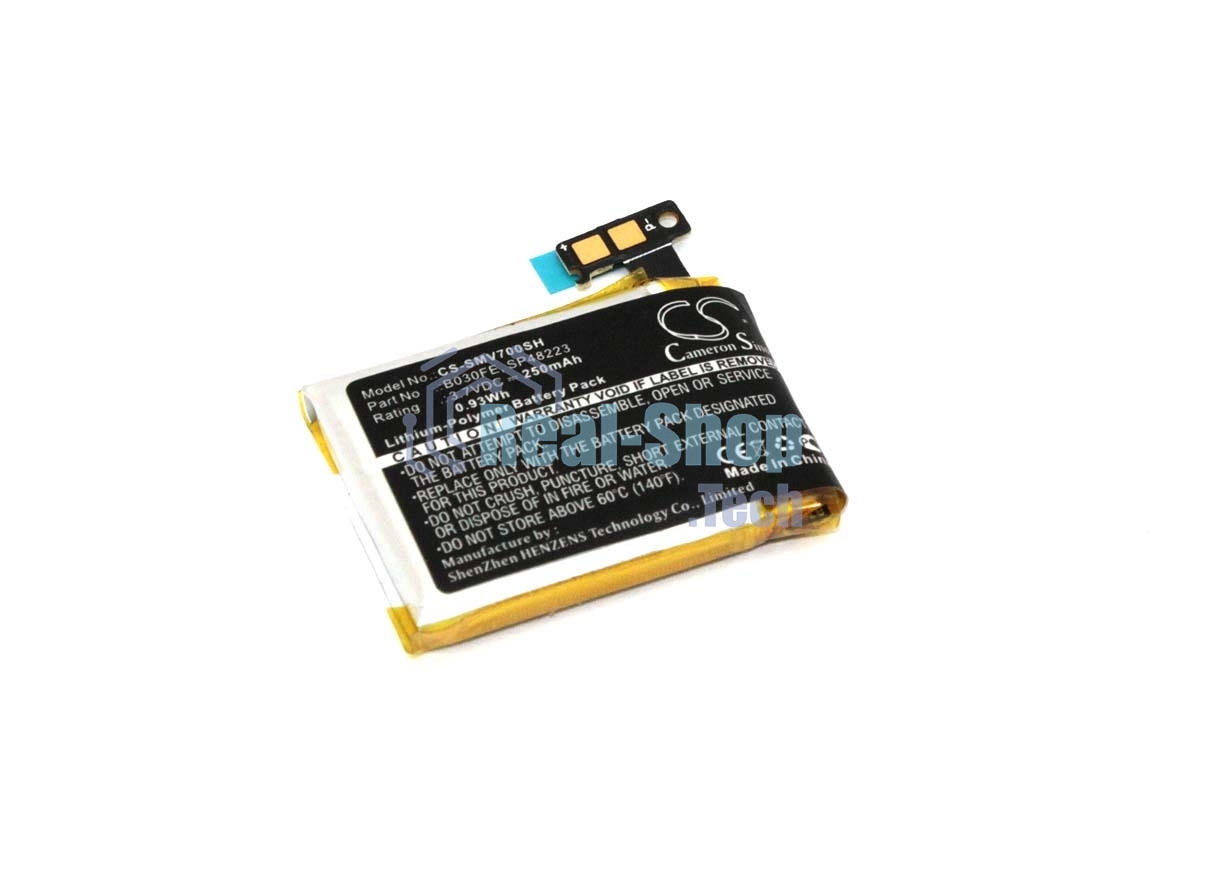 Аккумуляторная батарея CameronSino дляSamsung Galaxy Gear SM-V700(GH43-03992A) 250 mAh