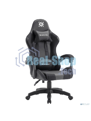 Кресло игровое Defender OKAS BLACK/GREY PU