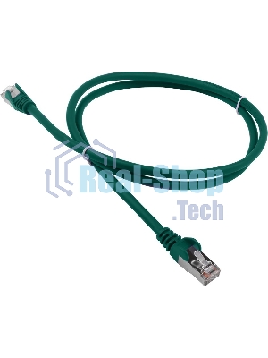 Патч-корд LANMASTER LAN-PC45/S5E-5.0-GN FTP вилка RJ-45-вилка RJ-45 cat.5е 5м зеленый LSZH (уп.:1шт)
