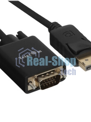 Кабель-переходник DP --> VGA_M/M 1,8м Telecom