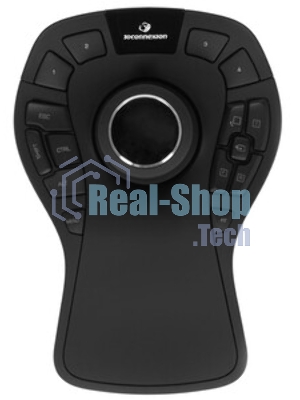 Мышь проводная 3DConnexion SpaceMouse Pro (3DX-700040) черный, 2000 dpi, USB, кнопки - 15
