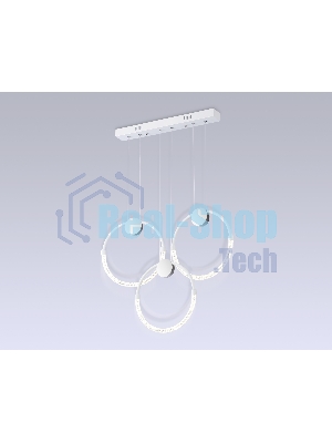 Светильник Ambrella light FL10595/3 WH/CH белый/хром 4200K 34W 630*20*1200 (Без ПДУ)