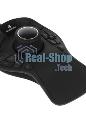 Мышь проводная 3DConnexion SpaceMouse Pro (3DX-700040) черный, 2000 dpi, USB, кнопки - 15