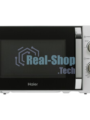 Микроволновая печь Haier HMB-MM208SA серебристый/черный, 20 л, 800 Вт, переключатели - поворотный механизм