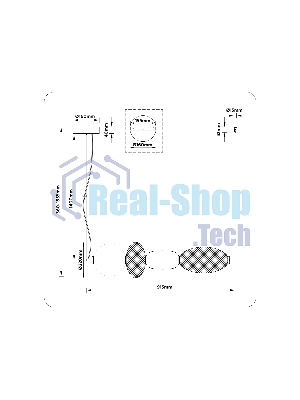 Подвесной светодиодный светильник Ambrella light LH11010 BK/FR черный/белый матовый 32W 3000K 915*220*220