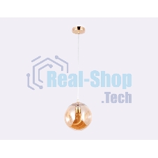 Светильник Ambrella light TR3510 GD/TI золото/янтарь E27 max 40W D200*1200