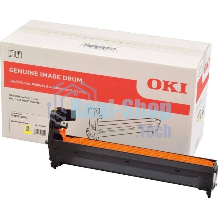 Барабан желтый OKI C823/833/843