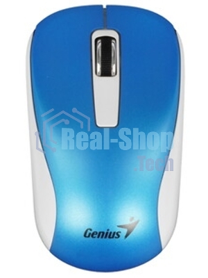 Мышь беспроводная Genius NX-7010 серый, 1200 dpi, радиоканал, USB, кнопки - 3