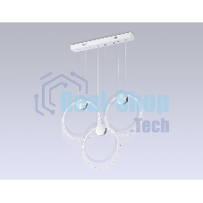 Светильник Ambrella light FL10595/3 WH/CH белый/хром 4200K 34W 630*20*1200 (Без ПДУ)