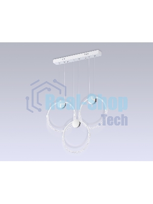 Светильник Ambrella light FL10595/3 WH/CH белый/хром 4200K 34W 630*20*1200 (Без ПДУ)