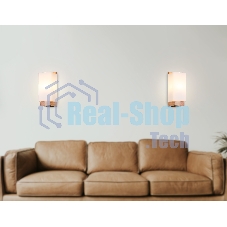 Светильник Ambrella light TR83122 LW/FR светлое дерево/белый матовый E27 max 40W 250*125*100