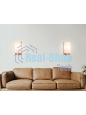 Светильник Ambrella light TR83122 LW/FR светлое дерево/белый матовый E27 max 40W 250*125*100