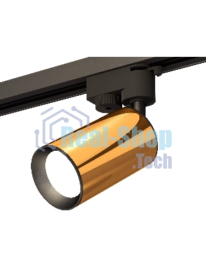Светильник Ambrella light XT6327010 PYG/SBK золото желтое полированное/черный песок MR16 GU5.3 (A2521, C6327, N6102)
