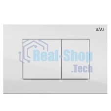 Комплект BAU 6 в 1: рамная инсталляция BAU NEO 45, унитаз подвесной безободковый торнадо Bau Nimb Hurricane-2, быстросъемное сиденье дюропласт микролифт, клавиша BAU Stil , белый глянец