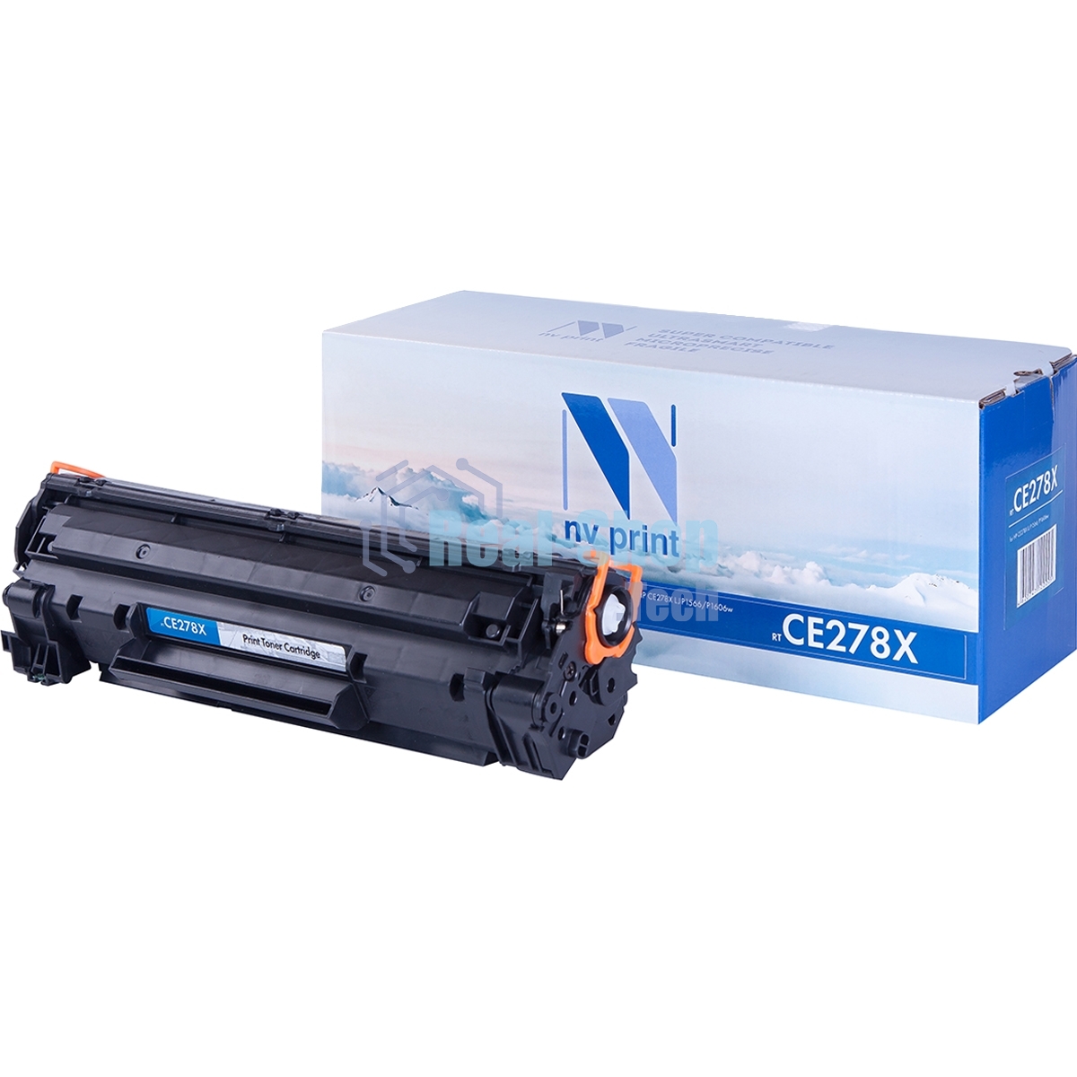 Картридж лазерный NVPrint совместмый для HP LJ Р1566/Р1606W/M1536dnf MFP CE278X 2 300 k