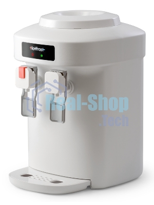 Кулер для воды Hotfrost D65E, верхняя загрузка, нагрев 90 °С, охлаждение 10 °С, белый