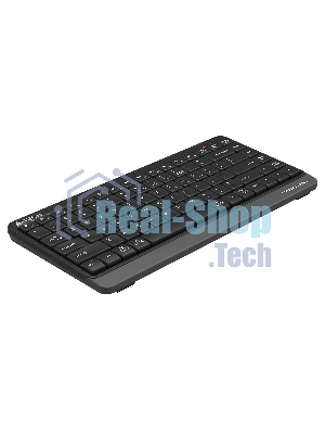 Клавиатура беспроводная A4Tech Fstyler FBK11, USB, Bluetooth/Радиоканал, черный/серый