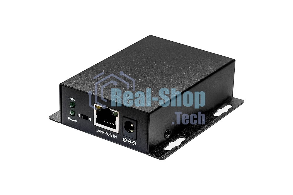 PoE удлинитель 10M/100M Fast Ethernet на 400м (до 30W).Увеличение расстояния передачи данных + питание на 100м (В режиме 