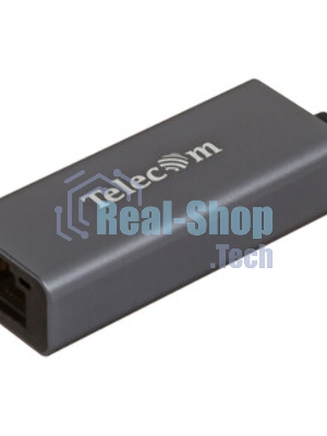 Кабель-переходник USB 3.0 (Am) --> LAN RJ-45 Ethernet 1000 Mbps, Aluminum Shell,Telecom TU312M