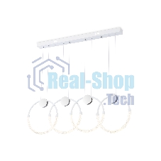Светильник Ambrella light FL10598/4 WH/CH белый/хром 4200K 45W 940*20*1200 (Без ПДУ)