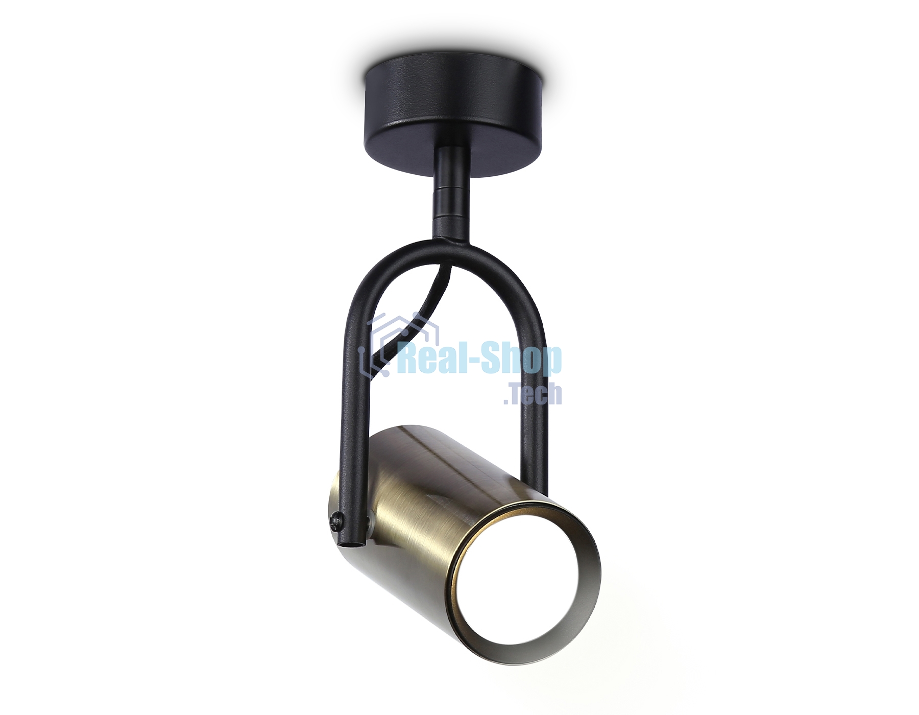 Светильник Ambrella light TA13192 BK/SB черный/бронза GU10 max 12W D55*L100*H200