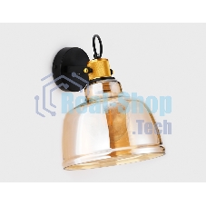 Светильник Ambrella light TR3521 SB/TI бронза/янтарь E27 max 40W 220*280*320