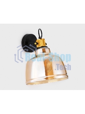 Светильник Ambrella light TR3521 SB/TI бронза/янтарь E27 max 40W 220*280*320